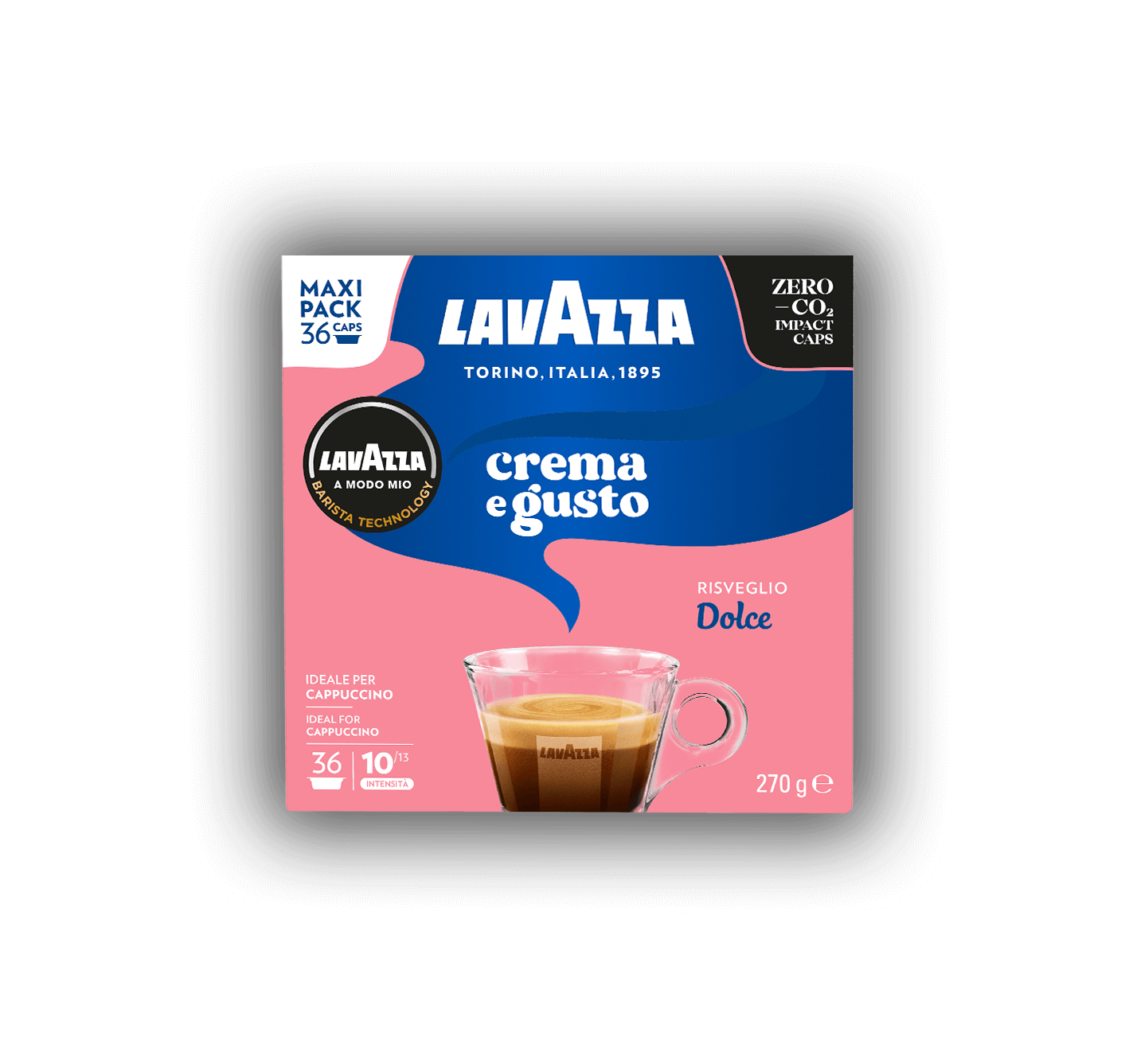 Capsule A Modo Mio Crema e Gusto Dolce - 36 Capsule